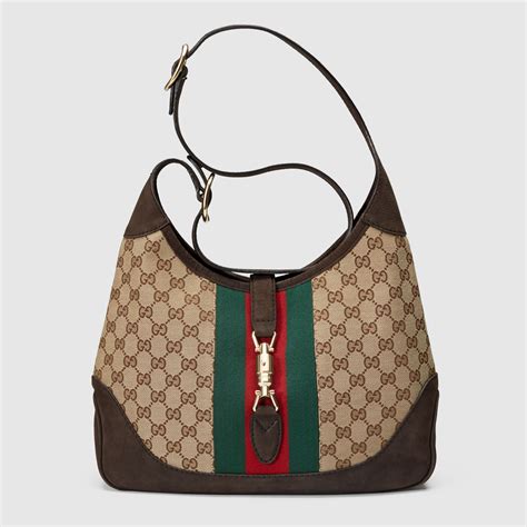 borsa jackie gucci con g wave|Gucci jackie bags.